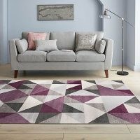 Dunelem – Geo Squares Rug – contemporary geometric design with complimenting on-trend shades