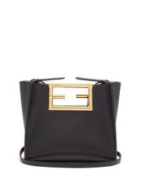 FENDI Fendi Way black-leather cross-body bag / chic crossbody bags / small designer handbags