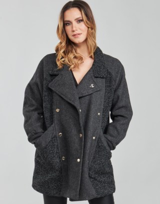 KAPORAL FLOWY Coat in Grey ~ womens casual winter coats ~ spartoo women’s outerwear