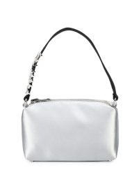 Alexander Wang Heiress medium clutch bag alloy silver-tone | small luxe handbags | embellished top handle bags