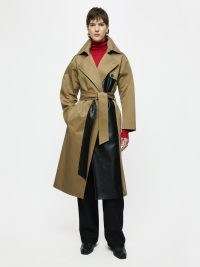 JIGSAW Howden Trench | chic contemporary tie waist coats | womens stylish winter outerwear