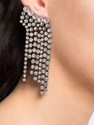 Isabel Marant A Wild Shore earring / single statement earrings / glamorous crystal party jewellery - flipped
