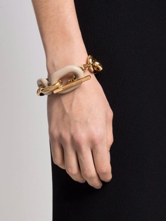 Paco Rabanne XL Link chain bracelet – womens designer fashion jewellery – women’s chunky T-bar fastening bracelets - flipped