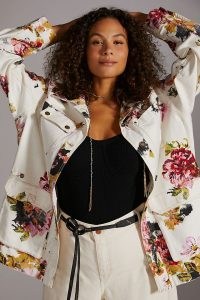 Pilcro The Wanderer Jacket – floral cotton jackets – weekend style fashion