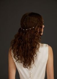 L.K. Bennett CYNTHIA PEARL AND CRYSTAL HAIR PIECE | vintage style bridal accessories