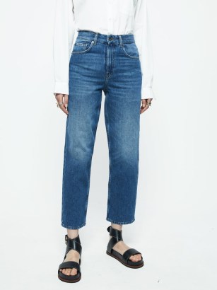 Jigsaw Delmont Jean | women’s blue cropped denim jeans