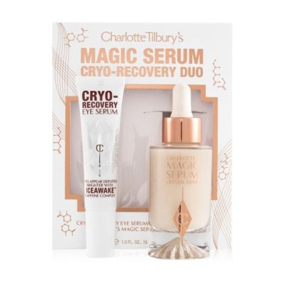 Charlotte Tilbury MAGIC SERUM CRYO-RECOVERY DUO ~ face and eye serums ~ facial beauty product kits