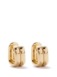 FERNANDO JORGE Doubled 18kt gold earrings ~ contemporary genderless design jewellery