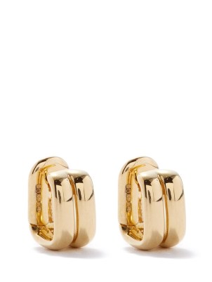 FERNANDO JORGE Doubled 18kt gold earrings ~ contemporary genderless design jewellery