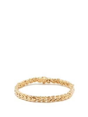 FERNANDO JORGE Sync 18kt gold small bracelet ~ stylish genderless designer bracelets ~ gender neutral jewellery - flipped