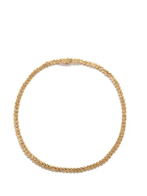 FERNANDO JORGE Sync 18kt gold necklace ~ genderless design necklaces ~ stylish gender neutral jewellery - flipped