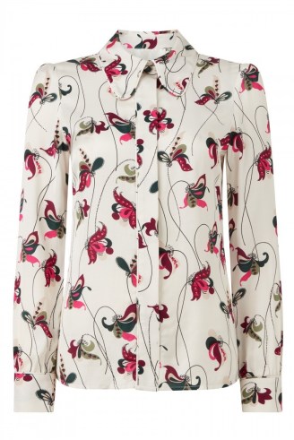 Jane Atelier NOA ENCHANTED FLOWER SHIRT ~ retro floral print shirts ~ women’s vintage style fashion