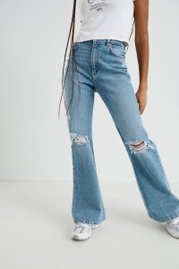 Garage Clothing Pippa Blue Flare Jean | womens ripped flared jeans | women’s on-trend denim fashion