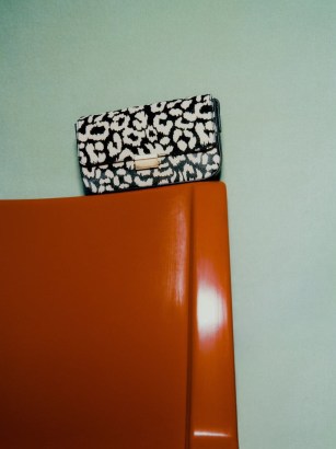 JIGSAW Livie Leopard Crossbody Bag Black | monochrome animal print bags - flipped