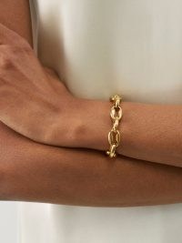 FALLON Toscano rope-chain gold-plated bracelet – chic chunky bracelets