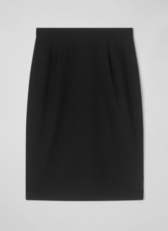 L.K. BENNETT NINA BLACK PENCIL SKIRT – wardrobe workwear essentials – classic skirts for work
