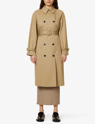 THEORY Classic U.bon cotton-blend trench coat | classic belted coats
