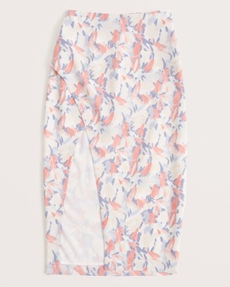 Abercrombie & Fitch Wrap Midi Skirt - flipped