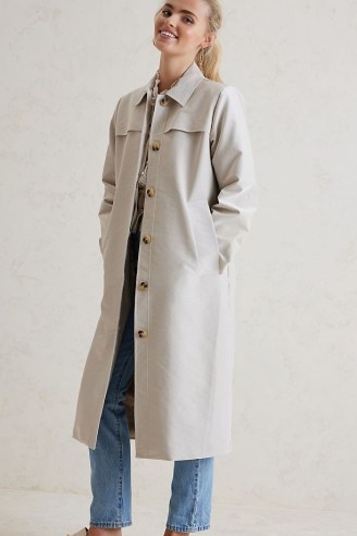 Selected Femme Vinni Coated Coat ~ women’s chic spring coats