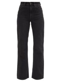 ACNE STUDIOS 1977 flared jeans | women’s casual black denim fashion | high waist