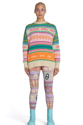 Jess Johnson x Gorman JJ HIGHLANDS JUMPER | womens relaxed fit merino wool blend jumpers | women’s RWS knitwear | Responsible Wool Standard sweaters - flipped