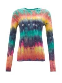 GABRIELA HEARST Miller tie-dyed cashmere-blend sweater | women’s multicoloured close fit sweaters