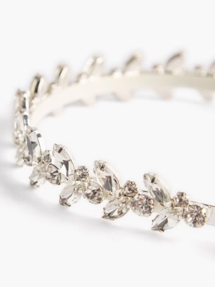 SELF-PORTRAIT Crystal-embellished headband | bridal hair accessories | brides wedding accessory | occasion headbands