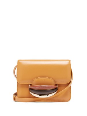 CHLOÉ Kattie tan leather shoulder bag ~ uxe light brown bracelet strap bags ~ chic handbags - flipped