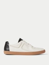 Jigsaw Beckton Leather Trainer | women’s monochrome trainers