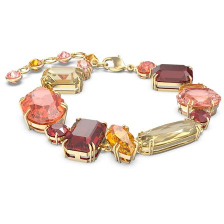 SWAROVSKI Gema bracelet Multicoloured Crystals – gold-tone crystal bracelets - flipped