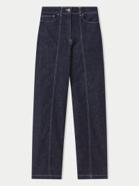 Jigsaw Tailored Loose Leg Jean Indigo | women’s dark blue denim jeans