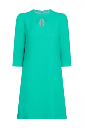Jane Atelier ADELINE TUNIC DRESS ~ mint green vintage style shift dresses - flipped