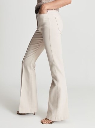 REISS FLORENCE FLARE TROUSERS – stylish wardrobe essentials - flipped
