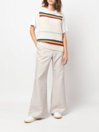 Acne Studios flared-leg trousers | unisex fashion at FARFETCH | women’s and men’s flares | retro inspired clothes