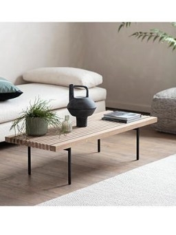 John Lewis Gallery Direct Foxley Coffee Table, Oak - flipped