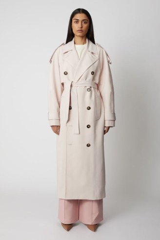 CAMILLA AND MARC Lennox Trench Coat in Blossom | women’s tailored classic style belted coats | womens luxe oversized fit outerwear | tie waist | timeless wardrobe pieces - flipped
