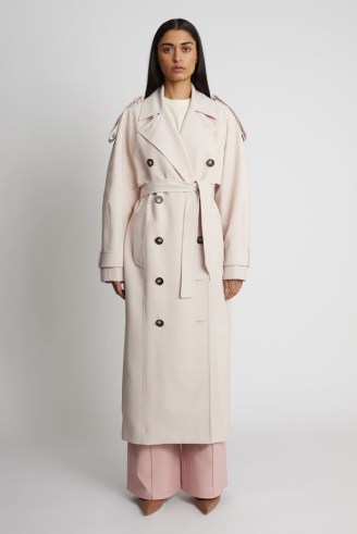 CAMILLA AND MARC Lennox Trench Coat in Blossom | women’s tailored classic style belted coats | womens luxe oversized fit outerwear | tie waist | timeless wardrobe pieces