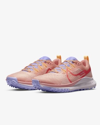 Nike React Pegasus Trail 4 – Women’s Trail Running Shoes – supportive and springy – Underfoot traction – mooth ride for the road - flipped