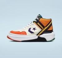 Converse Weapon CX NBA 75th Anniversary – Mid-top shoe with leather upper – Color pops inspired by successful NBA franchises
