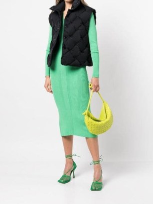 Bottega Veneta Turn tote bag in citron yellow – bright intrecciato bags – designer woven handbags – farfetch