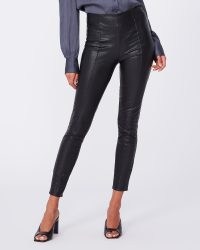 PAIGE Kiana Legging Black Vegan Leather – faux leather skinnies – women’s high waist skinny trousers