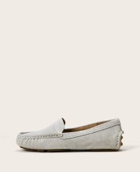 KENNETH COLE Mina Driver Loafer in Oyster ~ women’s moccasin loafers ~ womens moccasins ~ stylish flats