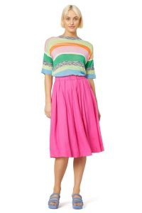 gorman Camelia Rose Skirt | women’s pink pleated skirts