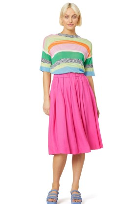 gorman Camelia Rose Skirt | women’s pink pleated skirts