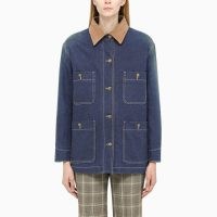 GUCCI Blue denim regular jacket | women’s shirt inspired jackets