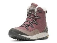 Merrell Antora Snow Boot in Burgundy ~ womens cold weather lace up ankle boots