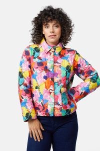 gorman Mix It Up Jacket – women’s multicoloured quilted organic cotton jackets