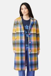 gorman Copenhagen Coat in Check – women’s checked coats