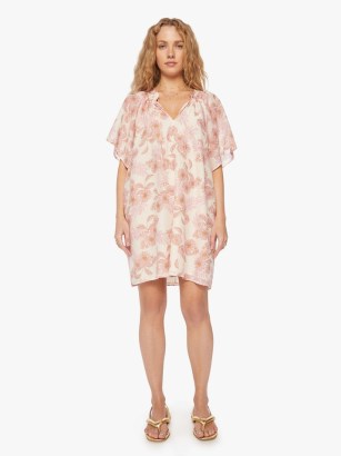 XiRENA Bianca Dress in Blush Ivory / floaty floral dresses