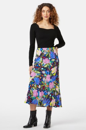 gorman Beautiful Bunch Skirt – floral print midi skirts